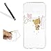 Price comparison product image Galaxy A5 2017 Thin Case,Crystal Clear Case for Samsung Galaxy A5 2017,Leeook Ultrathin Soft Gel Slim Fit Flexible Funny Brown Bear Bird Scratch-Resistant Clear Transparent Silicone Rubber Tpu Bumper Case Cover for Samsung Galaxy A5 2017 + 1 x Free Black Stylus