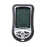 TOOGOO(R) 8 In 1 Function Digital LCD Compass Altimeter Barometer Thermo Temperature (Black)