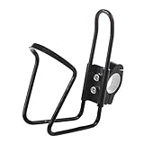 Sodial(R) - Portaborracce in metallo per mountain bike e biciclette, colore: Nero