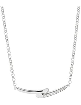 Fossil Damen-Collier Zirkonia weiß 42 cm - JFS00303040