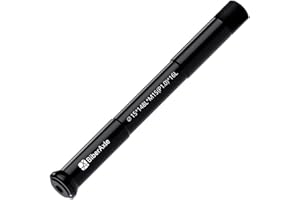 BiberAxle Eje pasante para Magura Tenedores de Bicicleta TS4, TS6, TS8, Mountain Bike y Carreteras, Aleación de Aluminio Eje Adaptador, Paso de rosca: 1.0 mm Longitud: 15 mm x 148 mm