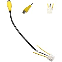 20-Pin RCA Input/Output AUX Cable With Microphone For Android Car Stereo – Universal Fit