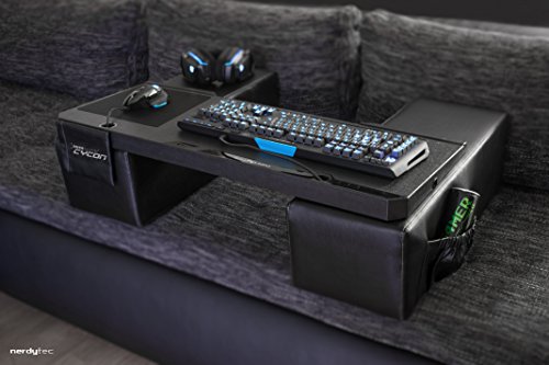 COUCHMASTER® Cycon | Black Edition (Ergonomische Auflage für das Couch-Gaming, inkl. Kissen) - 3