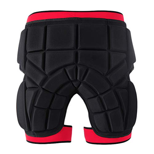 RENNICOCO Protection Hip 3D Rembourré Shorts Léger Respirant Vêtement De Protection pour Ski Skate Snowboard Patinage Ski Volleyball Motorcross Vélo