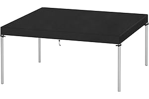 VANSHEIM Housse de Table de Jardin Bache Salon de Jardin Housse Protection Table de Jardin Exterieur Housse Salon de Jardin Exterieur Impermeable Anti-UV Tissu Oxford 220x110x15cm