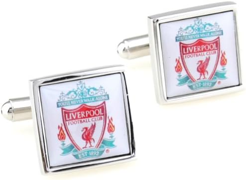 Silver Liverpool Cuff Links With Gift Box