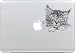 Produktbild MacBook 13" Air/Pro/Retina Aufkleber Sticker Selbstklebendes Vinyl Abziehbild Skin Decal WC-01 (Süße Katze)