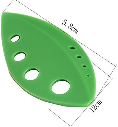 Pomineer 5pcs Plastic Vegetables Leaf Green Herb Stripper