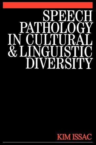 Speech Pathology in Cultural: 2 (Methods In Communication Disorders (Whurr))