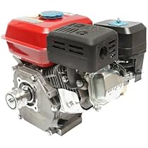 Motore A Benzina EBERTH 6,5 CV Con Riduttore 2:1 - 196cc, 4 Tempi, Albero 19,05mm, Per Kart E Attrezzi