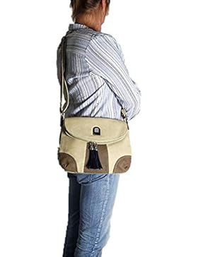 Chapeau-tendance , Herren Schultertasche beige beige