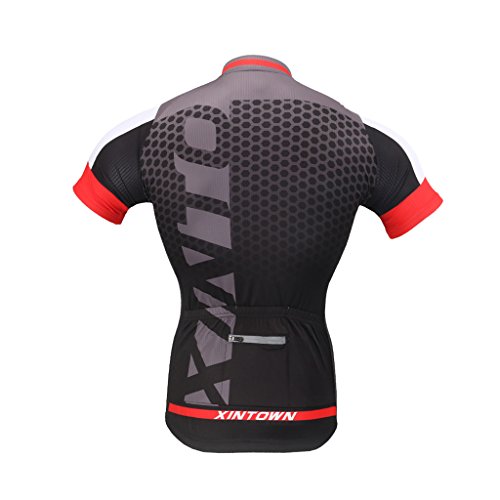 Radtrikot Skysper Outdoor Sports Fahrradbekleidung Set Männer Kurzarm Radfahren Jersey + Radfahren Latzhose Shorts - 4
