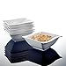 Produktbild Malacasa, Serie Flora, 6 tlg. Set Cremeweiß Porzellan 5,75 Zoll / 14x14,5x5,5cm Schüssel Schalen Müslischüssel Reisschüssel Salatschüsseln Dessertschalen Bowl für 6 Personen