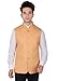 La Rainbow Casual Silk Blend Peach Nehru Jacket For Men/Boys RS.1490.00