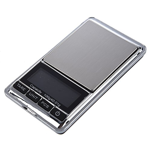 TOOGOO (R) Mini Digitalwaage Taschen Dua Skala mit Abdeckung - 3