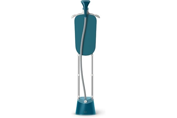 Stativsteamer 1000, 1800 W, integrerad StyleBoard, 1,8L tank | Dödar 99,9% bakterier – 3 ånginställningar, enkel utslätning, tar bort dammkvalster (STE1040/20)