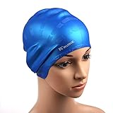 Andux Zone Erwachsene Badekappe Lange Haare Silicone HEYM-01...