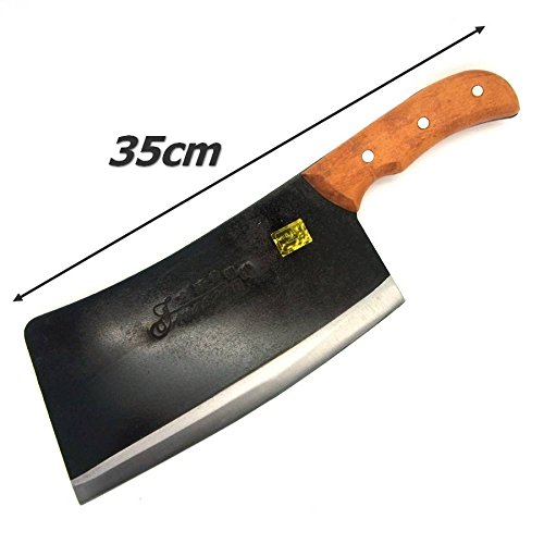 35cm Traditionell chinesisches Hackmesser "Fangshi" Küchenmesser Küchenbeil Hackbeil Metzger Beil