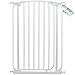 Emmay Care® Children Kids Baby Pet Stair Doorway Pressure Mount Metal Safety Gate - Extra Tall 1M 1 Metre Height (White)