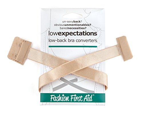 Preisvergleich Produktbild Fashion First Aid: Low Expectations BH-Verlängerung Rückenkonverter Erweiterung Tiefer BH-Verschluss Rückenfrei Beige Regular