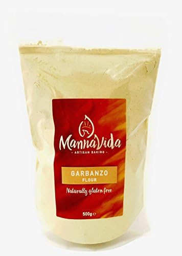 Mannavida Gluten Free Gram (Garbanzo) Flour 1000g (Pack of 2)