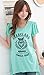 Bearsland Women's Breastfeeding and Nursing Ice Silk Summer Top Green UK Size 14-16