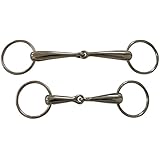 German Riding Wassertrense, massiv, Edelstahl, 20mm (17,5-19,5cm) 18,5 cm