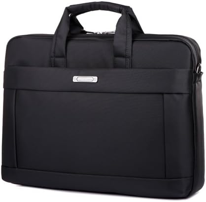 Universal Notebook PC Bundle Package waterproof thick business single shoulder bag large-capacity 14 inch,black [standard]