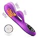 Produktbild Aster Vibratoren 21.5cm mit realistischer Heizung und dualem Motor,Silikon-Vibrator mit 10 verschiedenen Vibrationsmodi zum wahren Gefühl der heißesten Stelle 100% Wasserdicht und Sicherheit