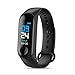 Produktbild Twnhmj Smart Watch Fitness Tracker Farbbildschirm mit Pulsmesser IP67 Wasserdicht Aktivittstracker Schrittzhler Pulsuhren für Herren Damen,Schwarz