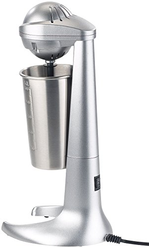 Rosenstein & Söhne Elektrischer Drink-Mixer mit Edelstahl-Becher, 100 Watt - 8