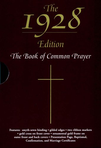 The 1928 Book of Common Prayer (English Edition) livre