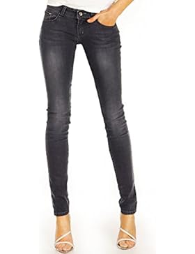 Bestyledberlin Damen Skinny Jeans, Basic Denim Röhrenjeans eng j83kw