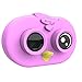 Produktbild TianranRT WiFi Kinder Kamera 1080P HD Kinder Camcorder 2.0 Zoll 1080P LCD Geschenke für Kinder (Rosa)