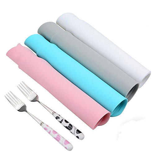 Kuke Kinder Wolken-Form Silikon Wasserdicht Platzdeckchen Potholder (Grau) - 7