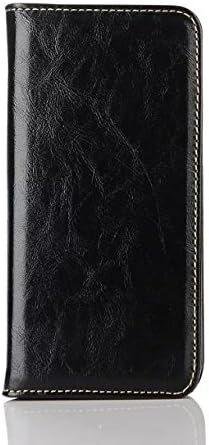 Impakt Leather iPhone Case with Card Slots for iPhone 7 Plus (5.5' inch), Black