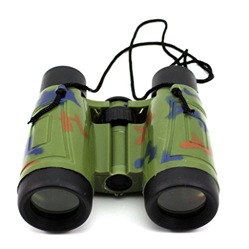 MMRM Camouflage Toy Binoculars Telescope Magnification 4X Outdoor
Exploration Xmas Gift