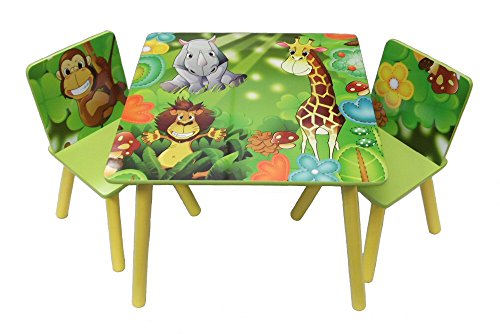 Millars Ark Toys Childrens Furniture Jungle Table and Chairs