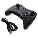 Produktbild Smartfox Wireless Nintendo Wii U Pro Controller Gamepad Joypad Joystick in schwarz inkl. Ladekabel