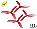 Produktbild RJX 5042 Tri klinge Durable Propeller 5 Zoll CCW CW Klinge für FPV Racing Drohnen Red