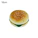 Produktbild uniqueaur Stressabbau Vent Spielzeug, Weich Simuliert Hamburger Slow Rising Kids Stress Kombination Squeeze Spielzeug, 10 cm