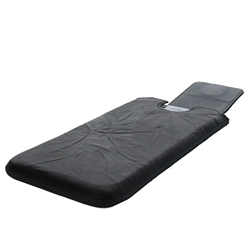 Echt Leder GÃ¼rtel universal Handytasche 3XL-2 fÃ¼r Huawei P Smart / Samsung Galaxy A5 / A8 2018 / S8 auch mit Case - Handy Tasche schwarz