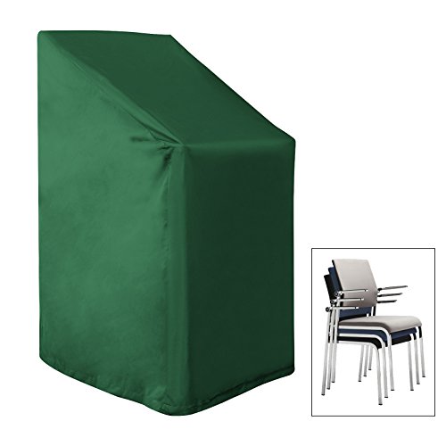 WOLTU® Schutzhülle für Gartenstuhl Abdeckhaube Abdeckung Garten Hülle Gartenmöbel Haube , 68x96x110/150cm - 2