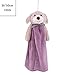 Produktbild ZLR Hängende Art Handtuch Cartoon Puppy Wasser absorbierende Wasch Gesicht Handtuch Küche Badezimmer Taschentuch (Handtücher * 2) ( Farbe : B )