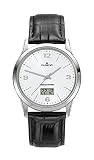 Dugena Herren-Armbanduhr Funk Analog - Digital Quarz Leder 4298268