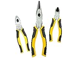 stanley juego de llaves controlgrip  alicates Set 3 piezas