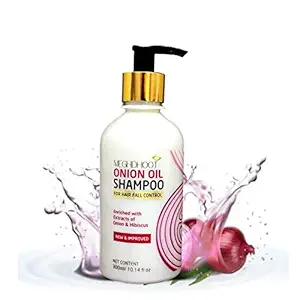 Meghdoot Onion Oil Shampoo 300ML PACK OF 1