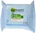 Garnier Simply Essentials Facial Cleansing Wipes - 3 x Pack of 25 Wipes