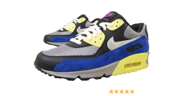 NIKE Women's Air Max 90 - Medium Grey/Metallic Silver/Black/Yellow (9.5):  Amazon.co.uk: Shoes \u0026 Bags