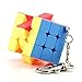 Produktbild Zantec Mini 3 * 3 * 3 Schlüsselbund Zauberwürfel Stickerless Geschwindigkeit Cube Puzzle Pädagogisches Spielzeug Für Kinder Kinder